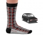 Preview: Socken im Design "GTI MK1" - Grau